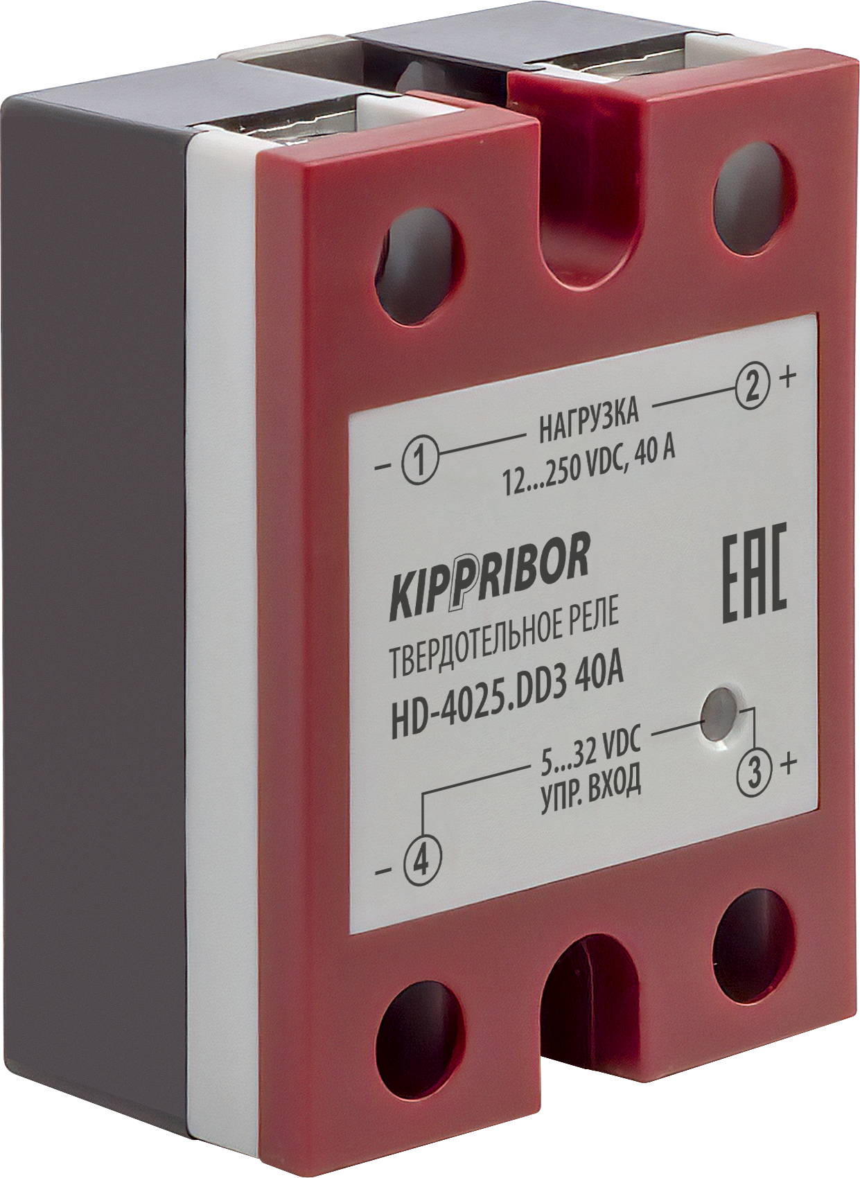 Серия KIPPRIBOR HD-хх25.DD3 твердотельные реле для коммутации цепей постоянного тока