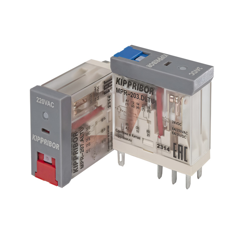 Силовые промежуточные реле в компактном корпусе. Серия MPR